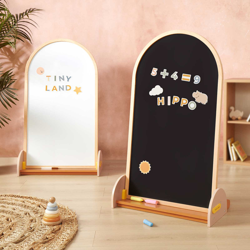 Tiny Land® Double-Sided Arched Magnet Chalkboard & Reviews | Wayfair